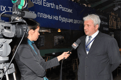 Mass media reprsentatives attended the conference. Several broadcasting companies broadcasted the event in Bilingua Club, Moscow