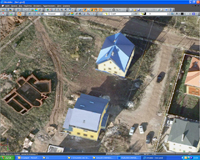 3D photorealistic digital surface model, cottages