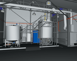 3D model of engineering facility