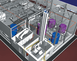 3D model of engineering facility