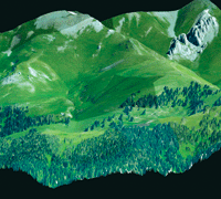 Digital terrain model